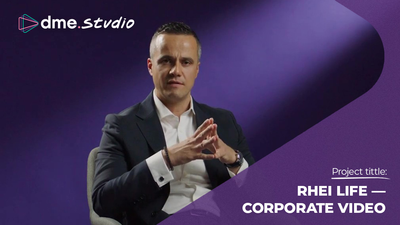 Rhei Life corporate video still